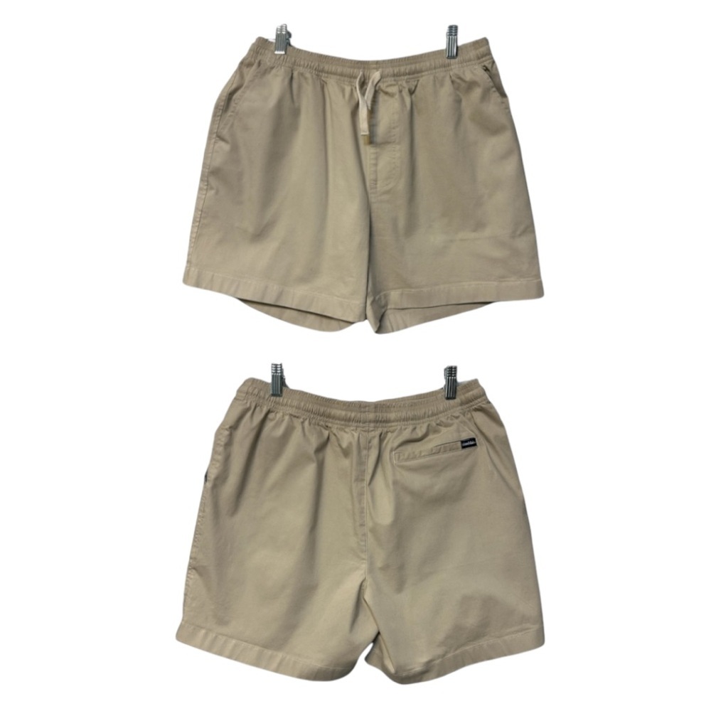 Chubbies Tan Flat Front Men's Shorts